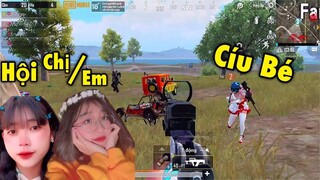 PUBG Mobile _ Trà Trộn Vào Hội Chị Em Tấu Hài - Bị Truy Đuổi và Clear Team Vài Nốt Nhạc