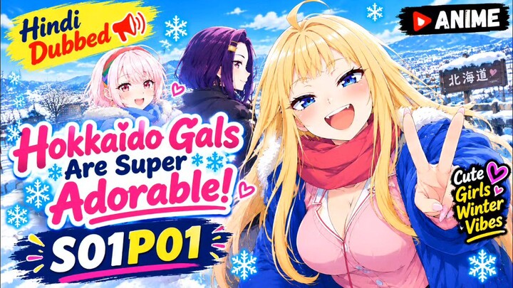 Hokkaido Gals Are Super Adorable S01P01 Hindi Dubbed 1-6 Episode.