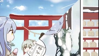 【MyGO/Audio Comics】Mengunjungi kuil di Tahun Baru