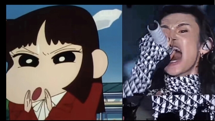 It's too cool to plagiarize Crayon Shin-chan, right?