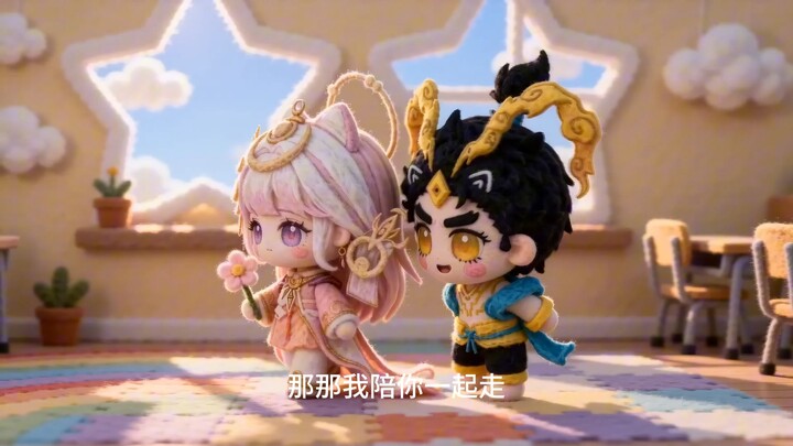 The tsundere Xiaochanchan and her sunny-boy Xiaobu