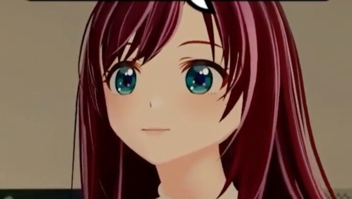 Kizuna AI, who vehemently denies being a bit goofy