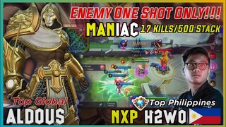 H2wo Aldous Enemy One Shot Only 😮😮 | Top Global Player H2wo