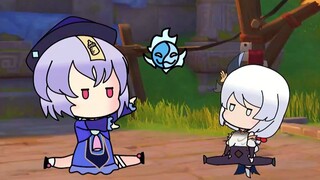 【原神短片】申鹤，坏！七七不和你玩了