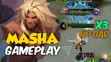 NEW HERO MASHA GAMEPLAY | MOBILE LEGENDS