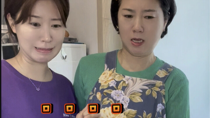 Người Hàn Quốc lần đầu nấu món đậu que xào khô cho mẹ!