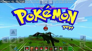 Playing Pokemon in Minecraft [Map Addon]