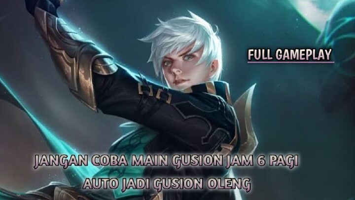 Full GamePlay Gusion , Mobile Legends Bang-Bang , No FastHand but OnPoint