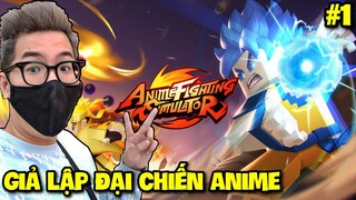 MEOWPEO LẦN ĐẦU CHƠI BLOCKMAN GO ANIME FIGHTING SIMULATOR TẬP 1 THỬ THÁCH LEO TOP SERVER