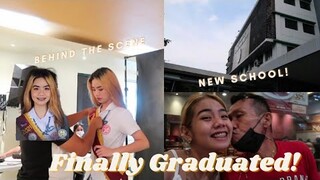 Celebrating my graduation 👩‍🎓 + Enrolling to my New School 🤍 | Jamaica Galang