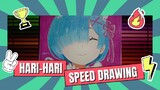 speed drawing, rem||re:zero special birthday.