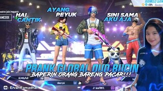 ❤️ PRANK GLOBAL DUO BUCIN BARENG CEWEK CANTIK ‼️ BIKIN CEMBURU ORANG WKWKWK 😂