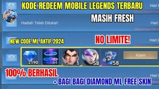 BURUAN GUYS! 4 KODE REDEEM ML TERBARU KODE REDEEM MOBILE LEGENDS HARI INI UPDATE APRIL 2024