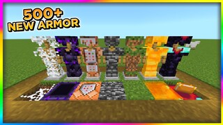 CARA MEMBUAT ARMOR DARI BLOCK APAPUN DI MCPE !!