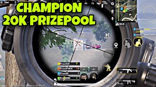 THE GAME THAT MADE US CHAMPION IN 20K PRIZEPOOL TOURNAMENT