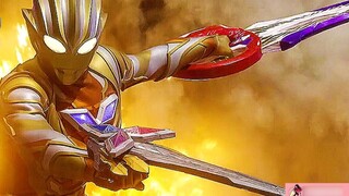 4K60fps [Ultraman Triga 17] Dual Blade Flow! Kill the snake with one strike, ace pilot Kengo applies