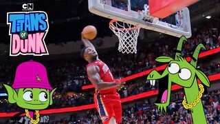 Titans, Slam Dunk! 🏀 💥 🦸 | Cartoon Network Special Edition: NBA All-Star Slam Dunk Contest