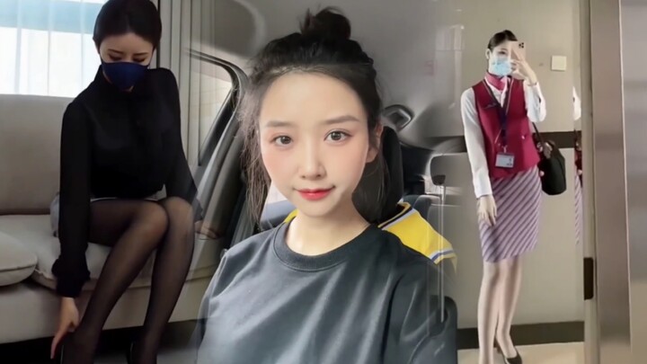 What’s it like to marry a flight attendant? You’re scrubbing socks every day, hahaha!