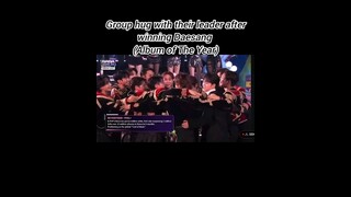 Seventeen won Daesang(Album of the year)🏆#seventeen #scoups #woozi #hoshi #daesang #albumoftheyear