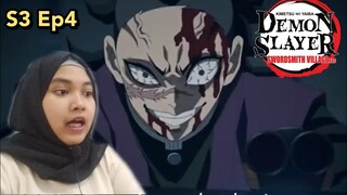 EVERYONE VS UPPER 4-5 | Demon Slayer Season 3 Episode 4 REACTION INDONESIA