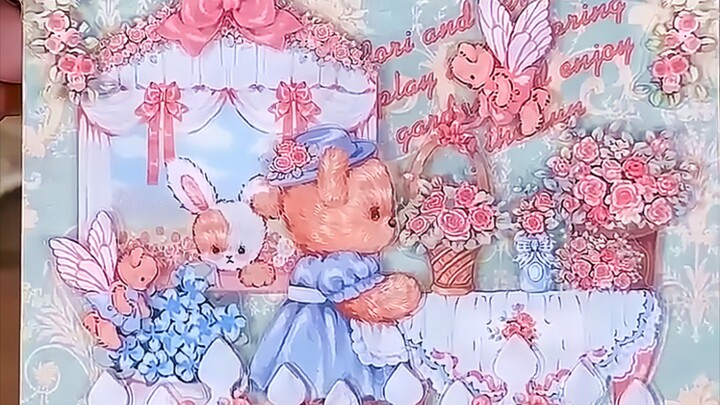 ASMR - Journaling with me - 🧸Teddy’s Garden🌸