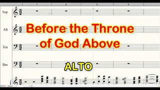 Before the Throne of God Above |  Choir | Alto