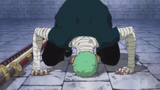 Ketika Zoro mengetahui bahwa Ace meninggal di samping Luffy, dia kemudian menjadi murid Hawkeye.