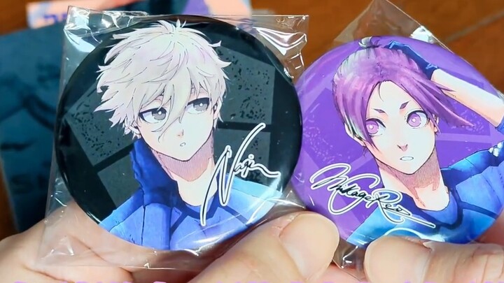 [Nagi Rei] Bluelock 27th volume bonus unboxing | Nagi Rei badge | "I will give you the most beautifu