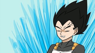 [Dragon Ball Handwriting] Regarding Vegeta’s family of four, only Vegeta has black hair