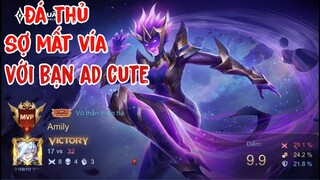 Đá Thủ Live Leo Rank Sợ Mất Vía Với Bạn AD || VM Gaming 36