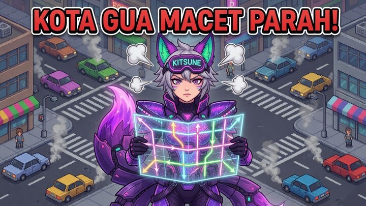 Gua Mengatasi Kemacetan Kota - TheoTown Gameplay Indonesia Part 8