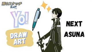 Yo! Draw Art Kirito dan Asuna (Part-1) | Full Draw Sword Art Online✨