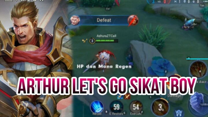 ARTHUR LET'S GO SIKAT BOY