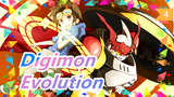 Digimon|Evolution of the male character of all generations in Digimon_4