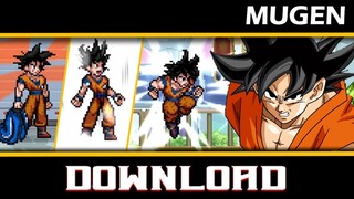 Goku Alpha1 JUS By Aaronxx123 - MUGEN JUS CHAR