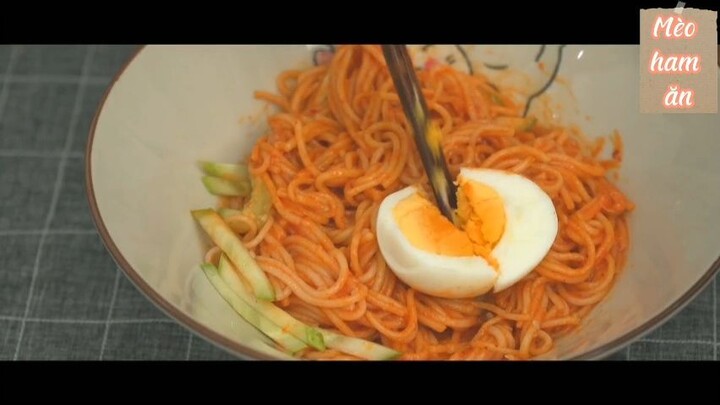 Làm mì cay Hàn Quốc 3 #amthuc