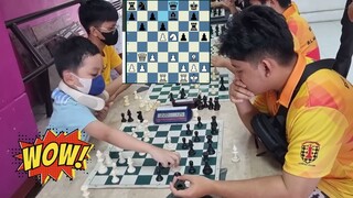 6 yrs old PINOY CHESS WIZARD! LAKAS NG SACRIFICE! THE NEXT WESLEY SO! Pati Grand Master NAPAWOW!