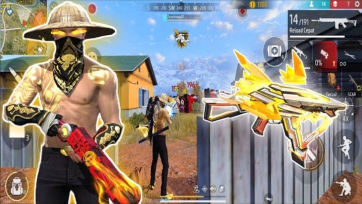 SOLO VS SQUAD PAKE SENJATA UMP EVO GUN DI ALPINE!!