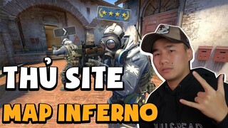 🐵 HƯỚNG DẪN CS:GO | KINH NGHIỆM SOLO RANK THỦ BOMBSITE MAP INFERNO (RANK SILVER/NOVA)