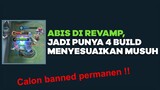 CALON BANNED PERMANEN, Abis direvamp jadi punya 4 build yang bisa bikin Kamu ketagihan pake