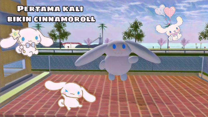 Pertama kali bikin cinnamoroll  | Sakura school simulator