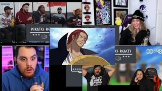 Shanks Arrives at Marineford Reaction Mashup | One Piece Reaction Mashup