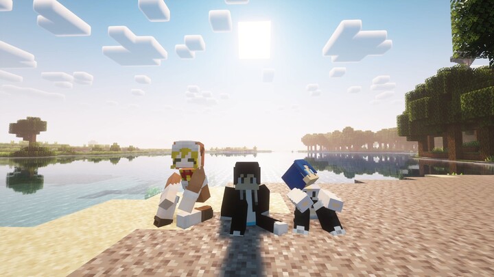 Minecraft Sword Legend 01: There's a dog in the team?!