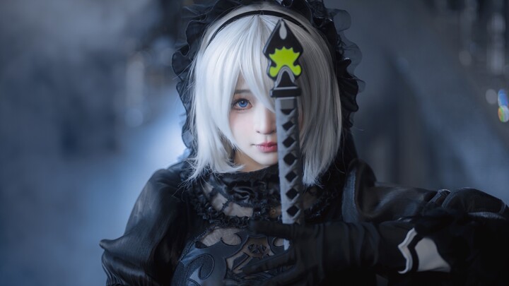 How can there be no me 2b in the 3D area #【2b flower marriage cos】