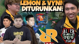 LEMON & VYN DIMAINKAN !! GILA LINE UP TERKUATKAH ?! MERINDING COK !! RRQ VS AE MATCH 1 - MPL S13