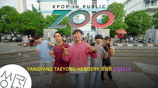 [KPOP IN PUBLIC ONE TAKE] TAEYONG, JENO, HENDERY, YANGYANG, GISELLE - 'ZOO' Cover by Moksori Team