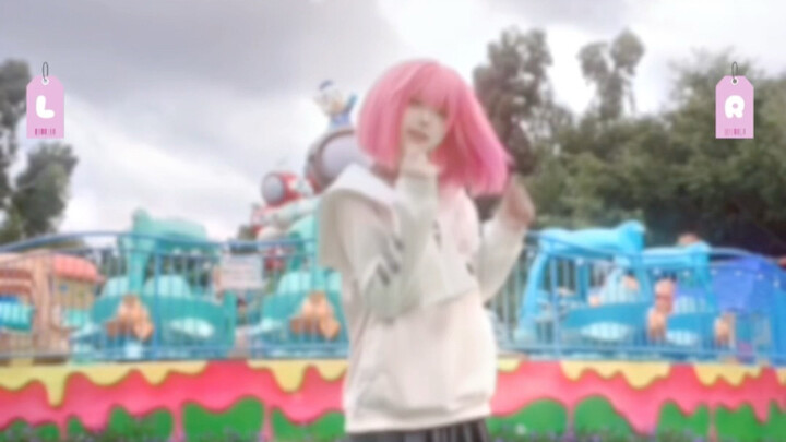 مومو أيضًا ستقوم بالرقص في ني جي تاون 💕 #نقر قوس قزح التميمة #رقصة المنزل #فينغ شياو مينغ #واتا #مجت