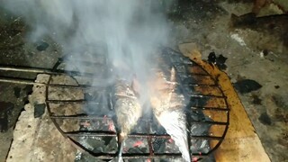 How to Grill Tulingan Fish in Charcoal