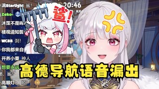 【梨安】高德地图导航语音demo漏出：谁在闯红灯，鲨！😰这下没人敢违反交规了😱