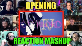 Overlord Season 4 Opening REACTION MASHUP